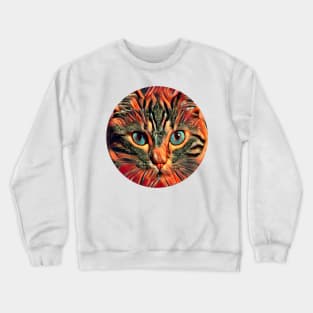 Behavioral floppy cat Crewneck Sweatshirt